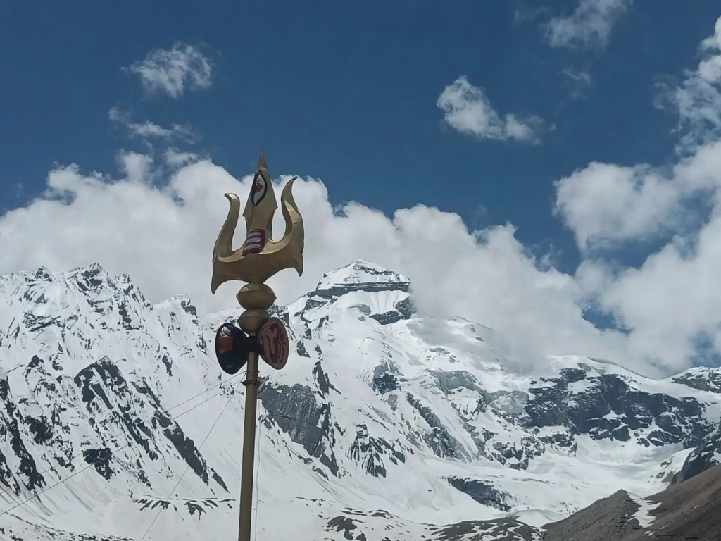 Trek to Om Parvat during Adi Kailash Yatra
