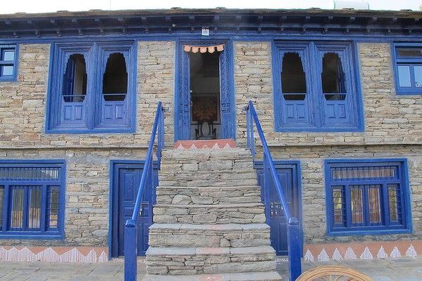 Traditional Garhwali home in Uttarakhand